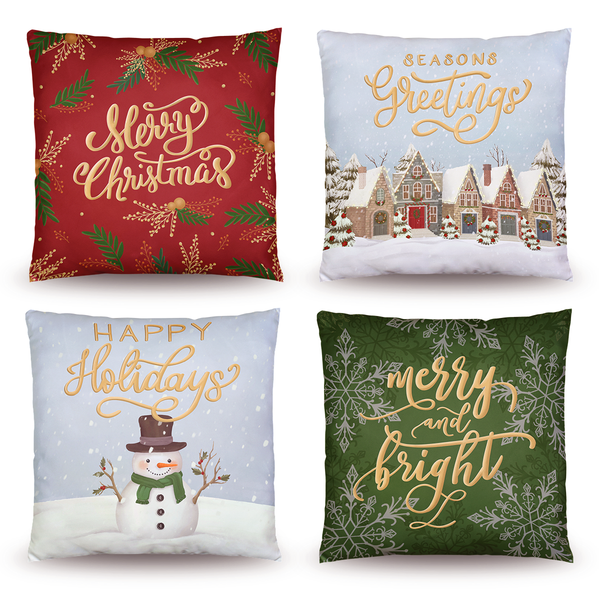 Winter Wonderland Christmas Pillow Covers