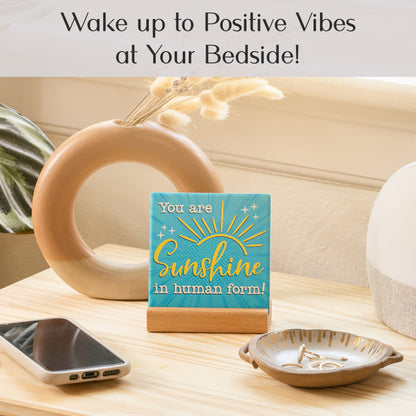 Uplifting Sunshine Display Plaque