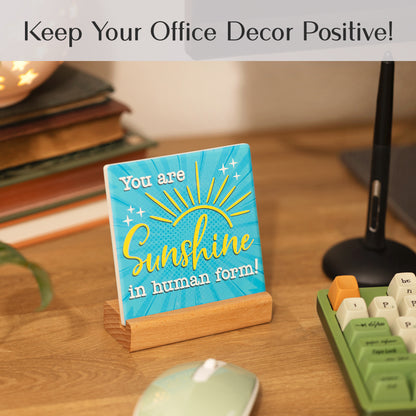 Uplifting Sunshine Display Plaque