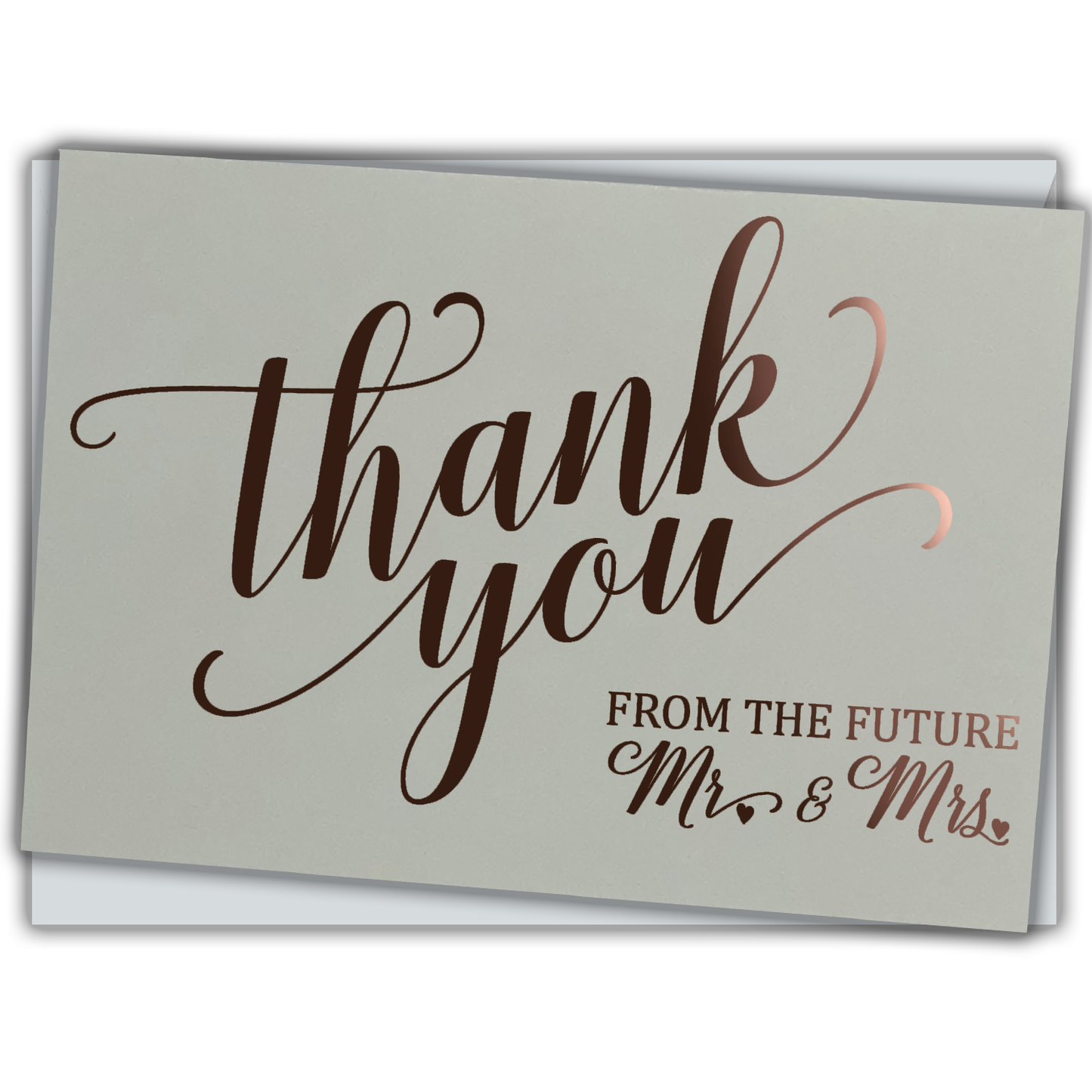 Wedding Shower Thank You Cards With Envelopes