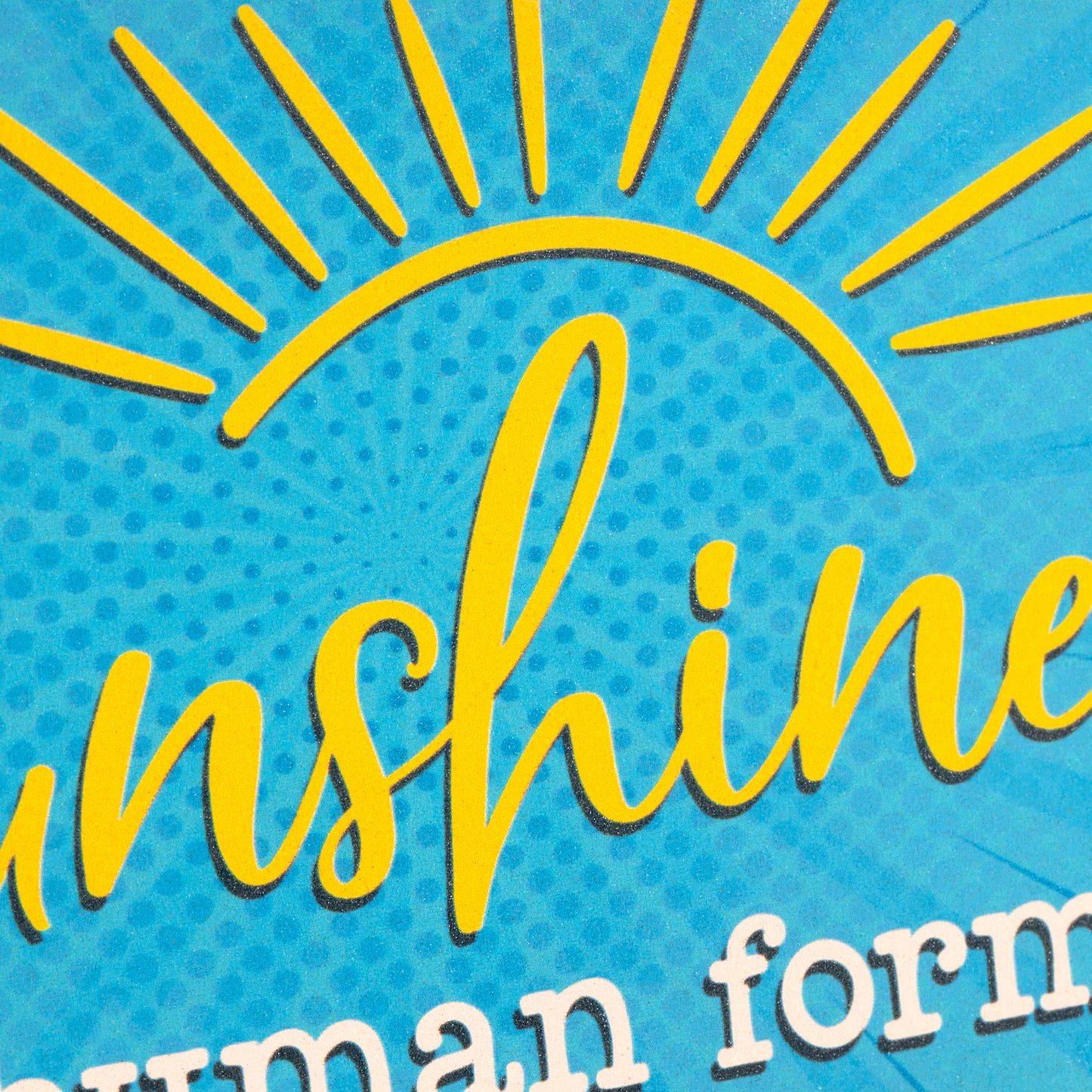 Uplifting Sunshine Display Plaque